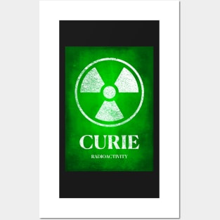 Marie Curie Radioactive Women in Science Poster Posters and Art